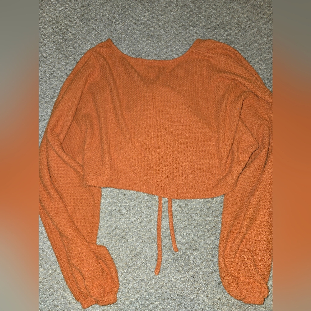 Urban Outfitters Burnt Orange Knit Top - Picture 3 of 4